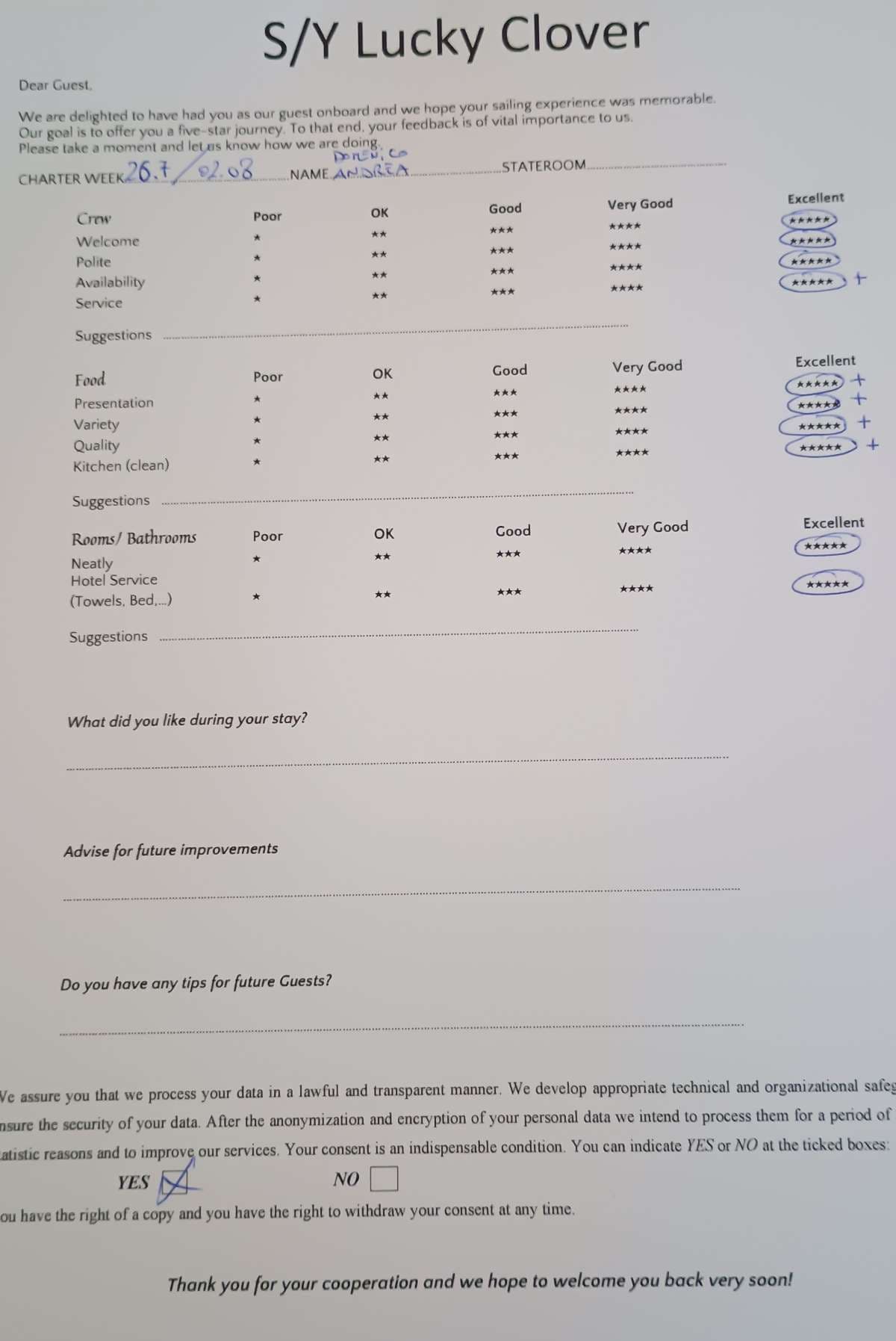 Lucky Clover guest review