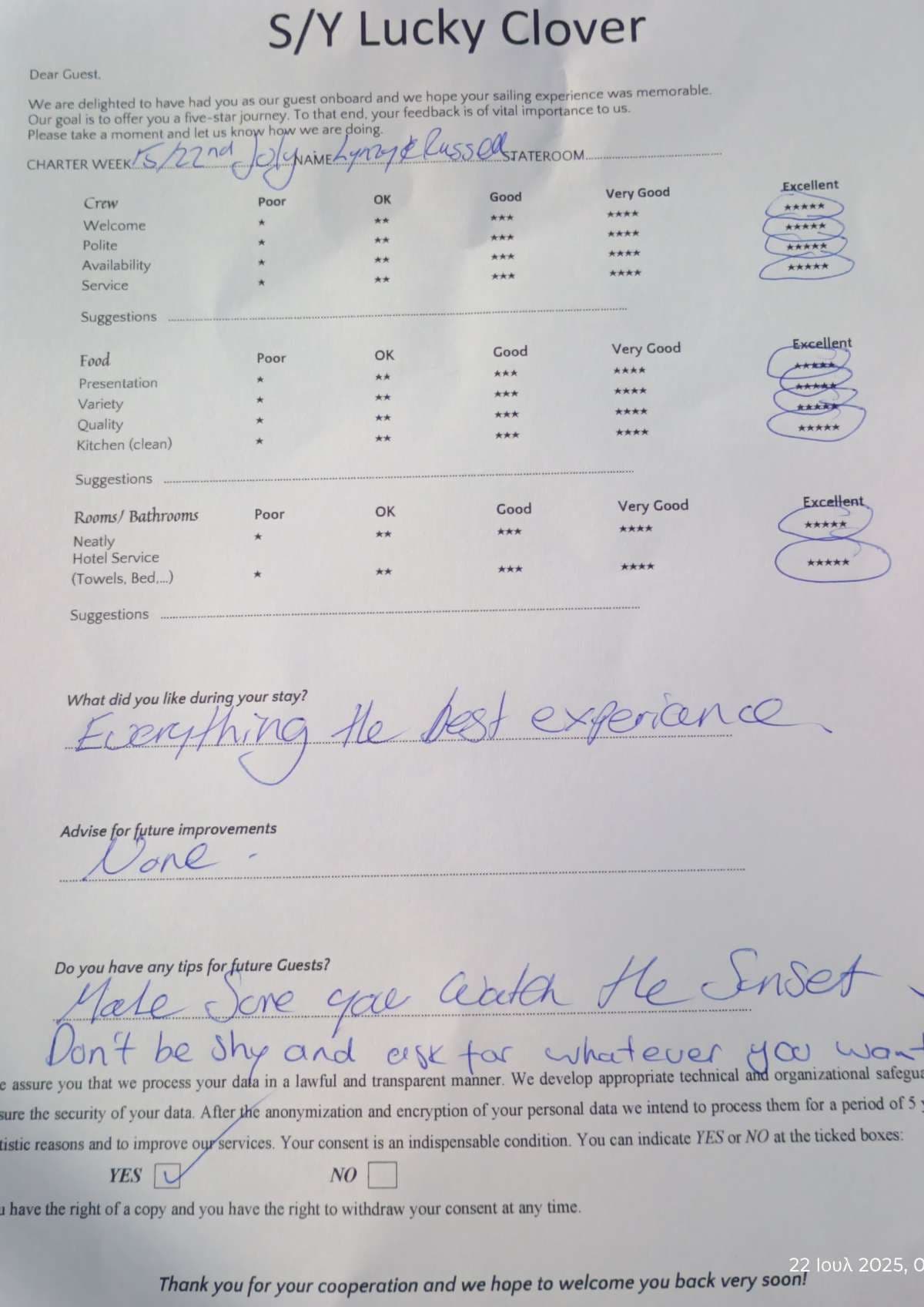 Lucky Clover guest review