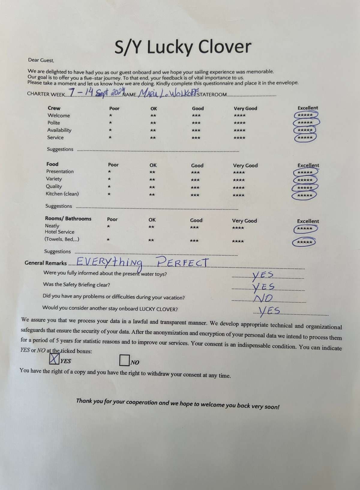 Lucky Clover guest review