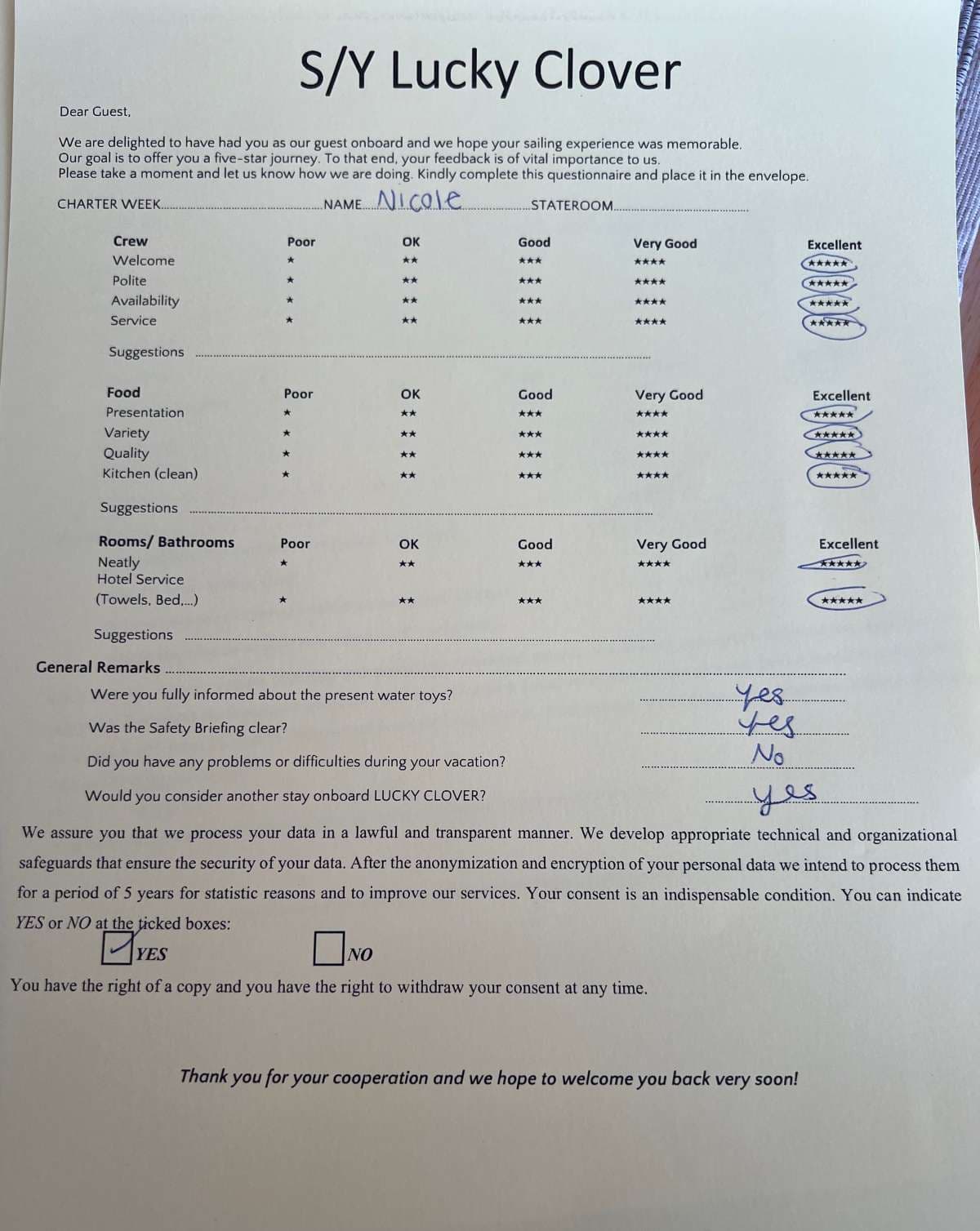 Lucky Clover guest review