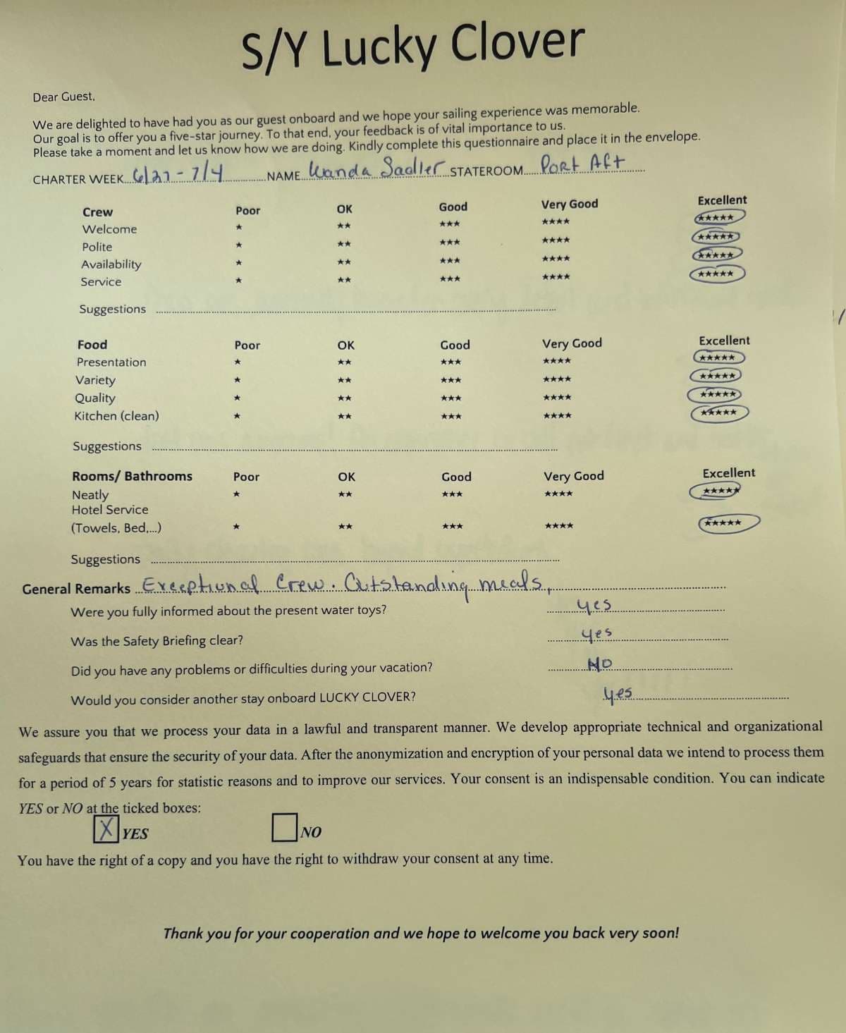 Lucky Clover guest review