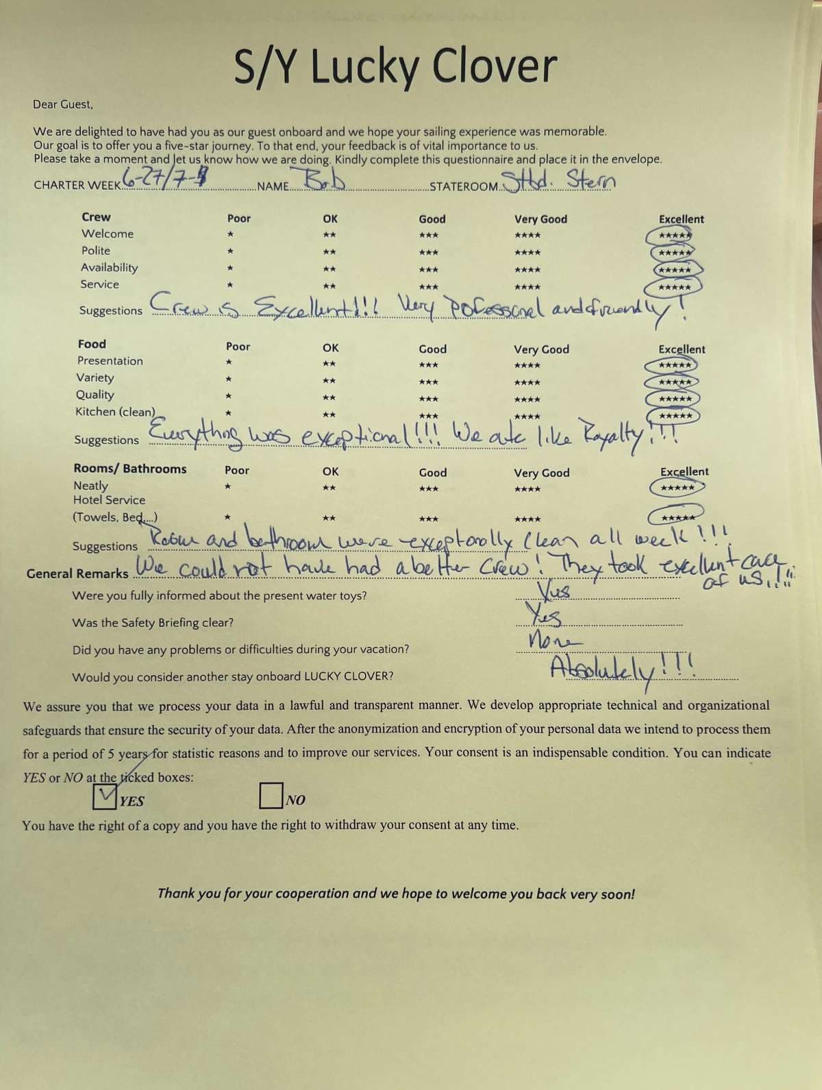 Lucky Clover guest review