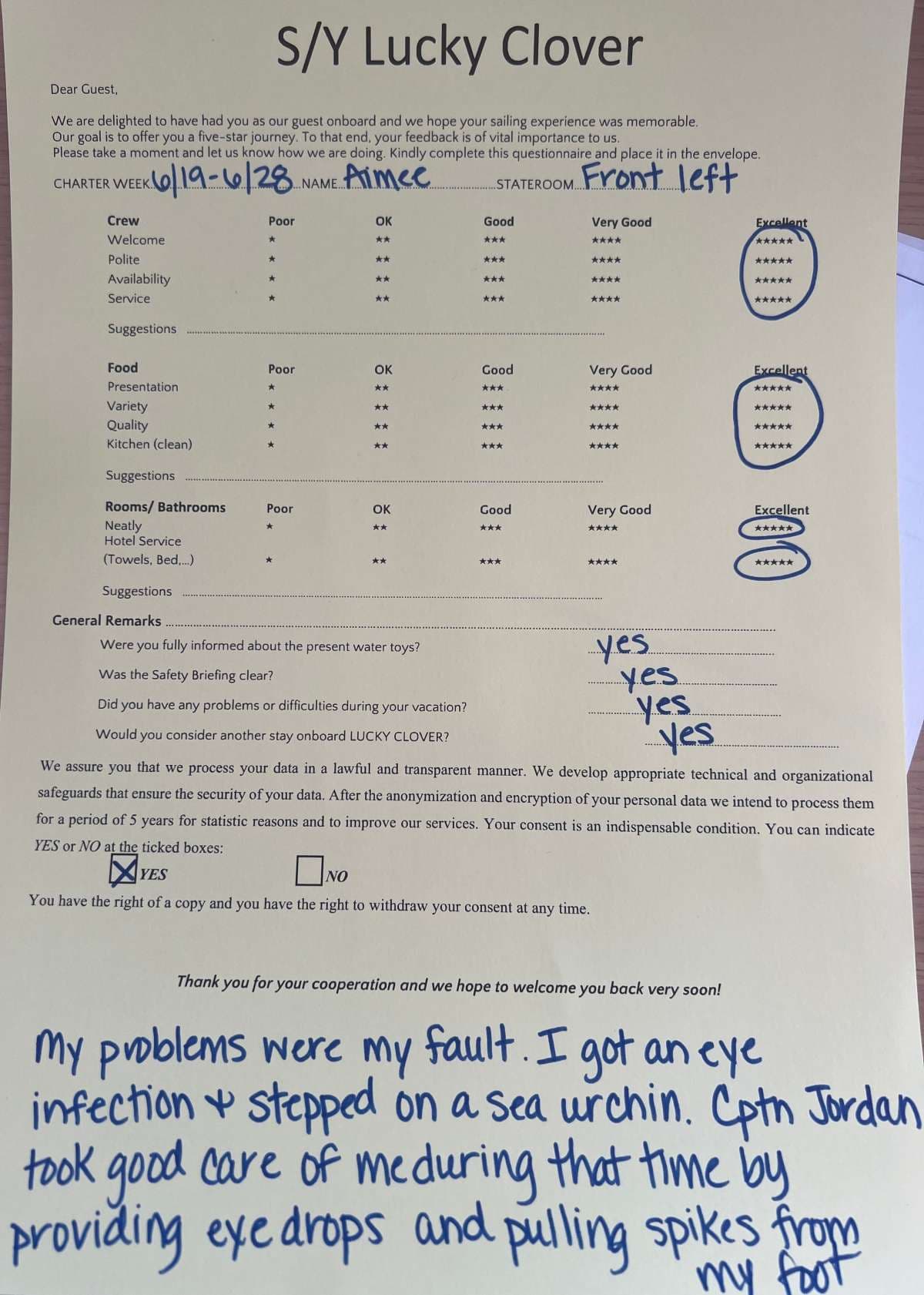 Lucky Clover guest review
