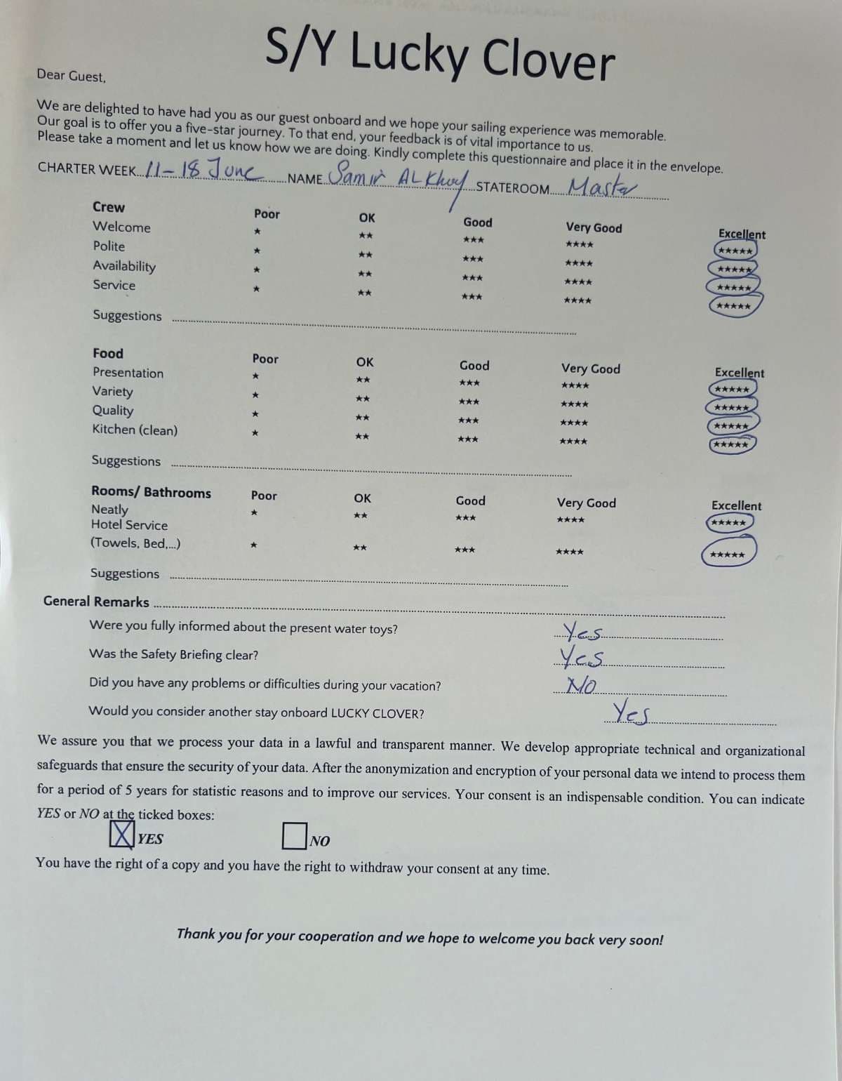 Lucky Clover guest review