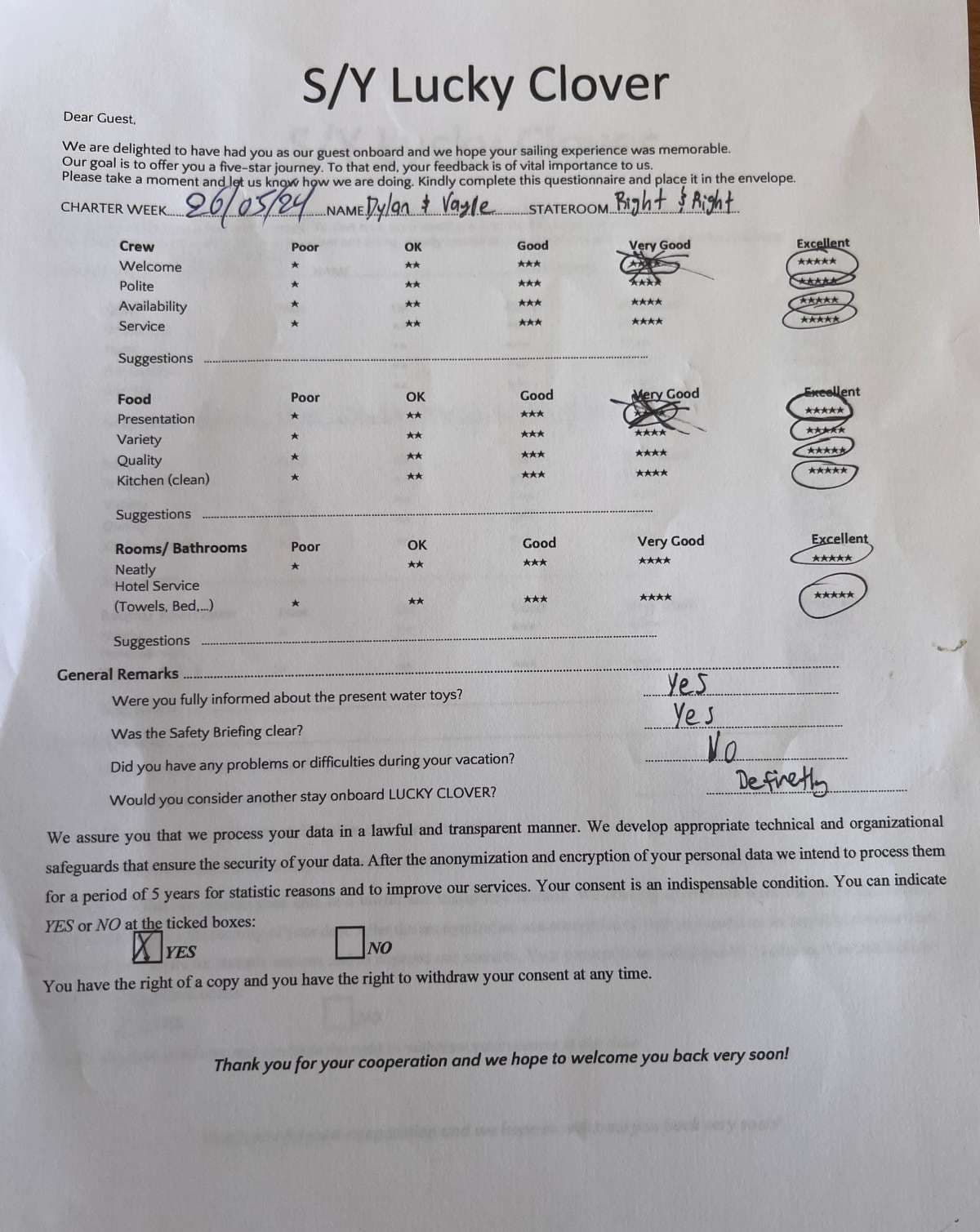 Lucky Clover guest review