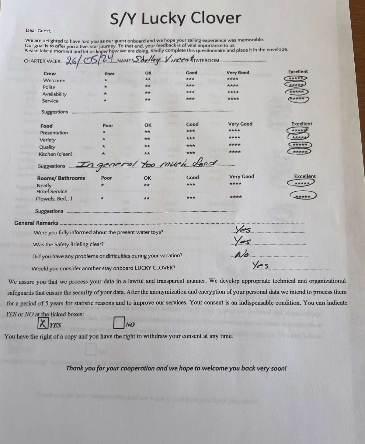 Lucky Clover guest review