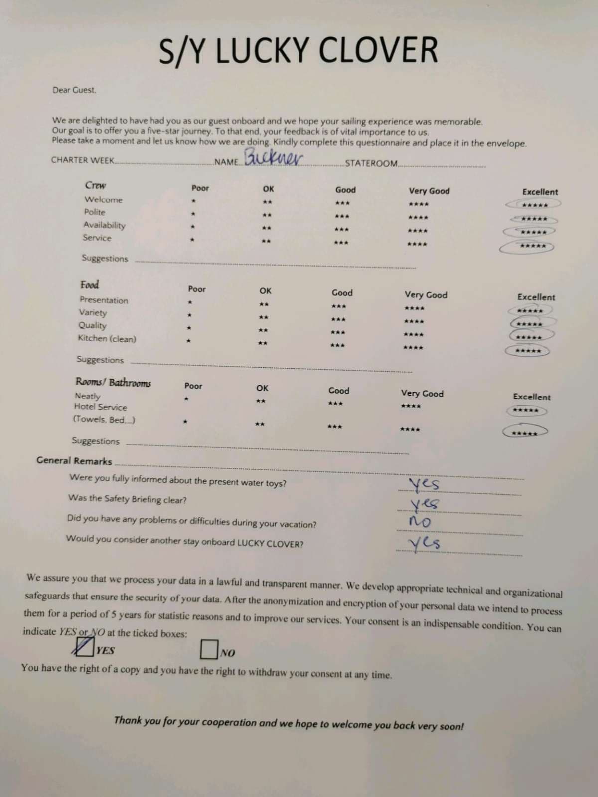 Lucky Clover guest review