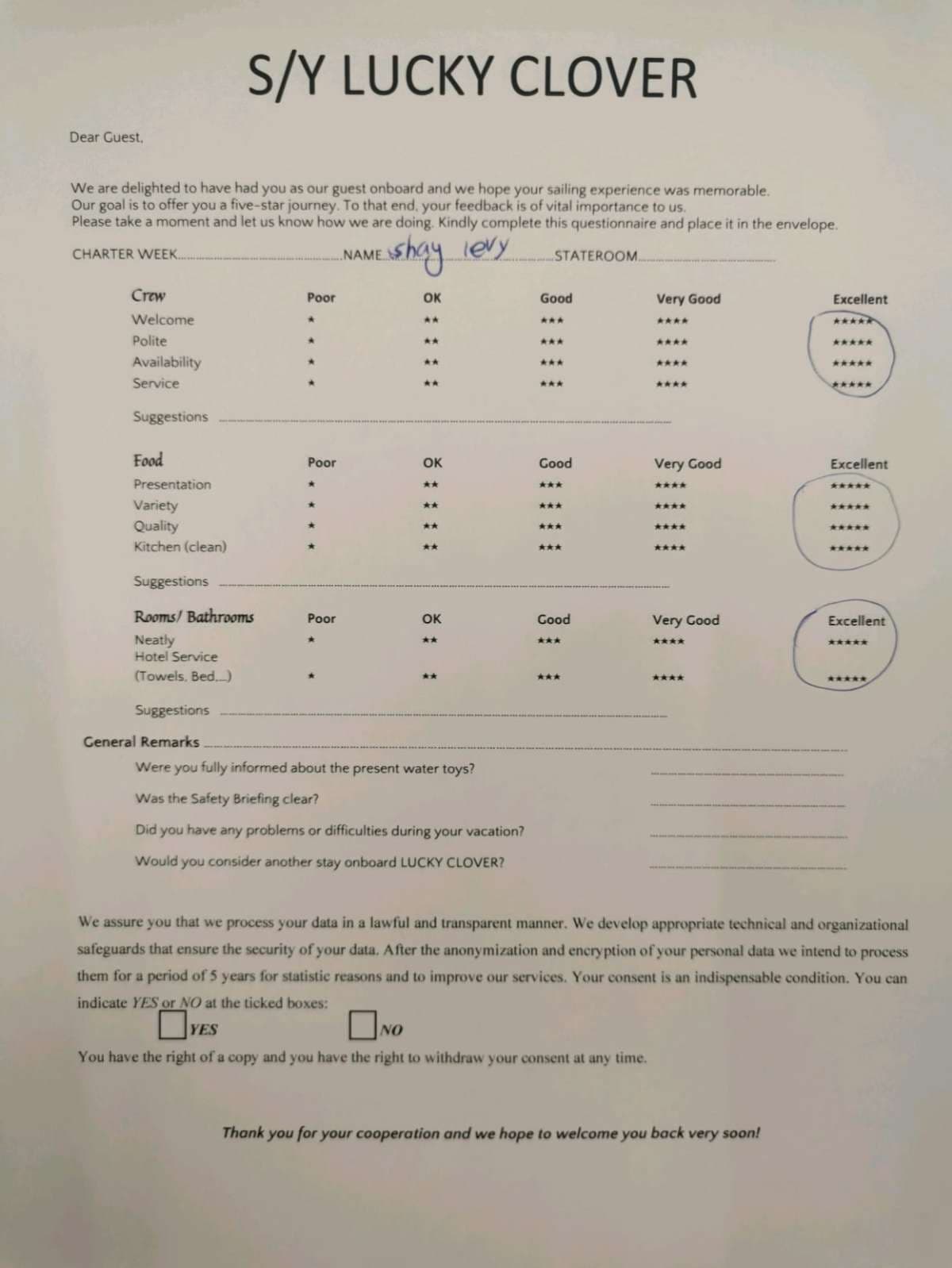 Lucky Clover guest review