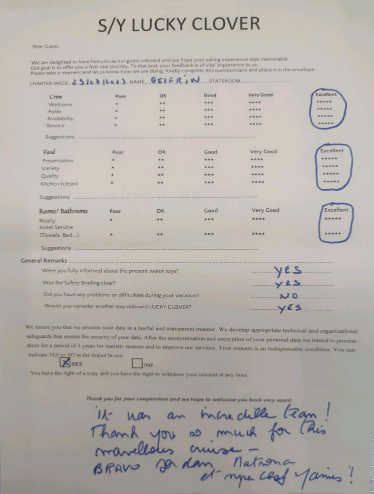 Lucky Clover guest review
