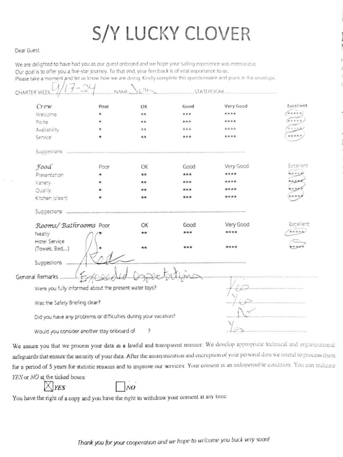 Lucky Clover guest review