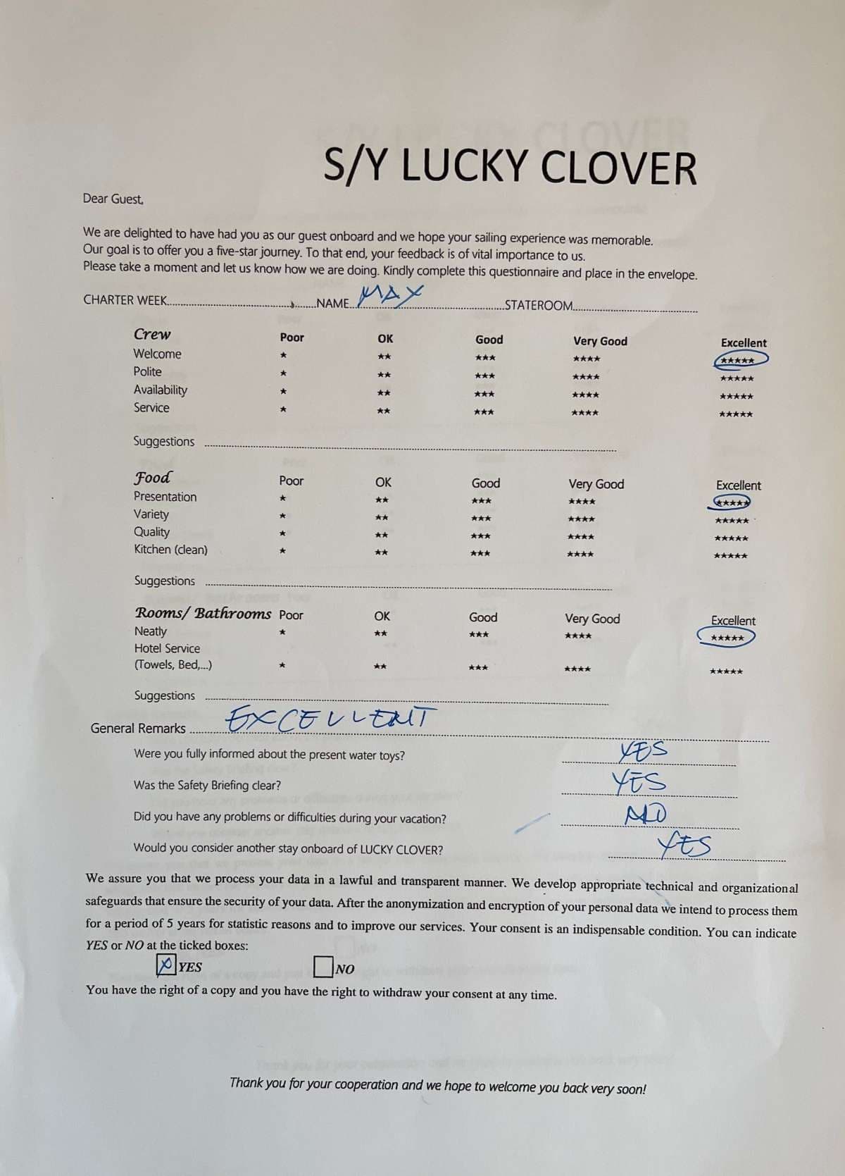 Lucky Clover guest review