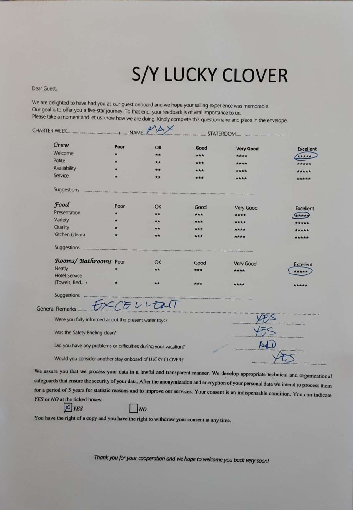 Lucky Clover guest review