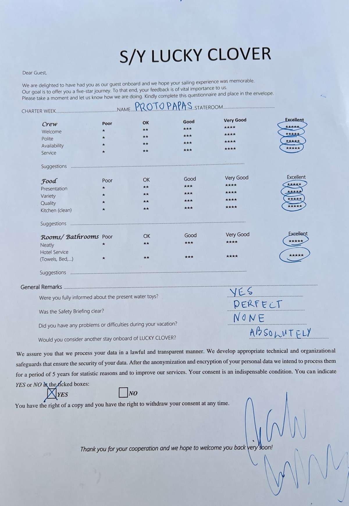 Lucky Clover guest review