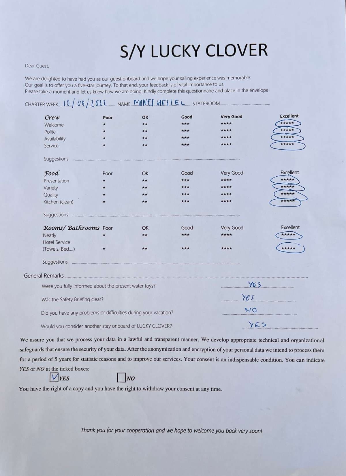 Lucky Clover guest review
