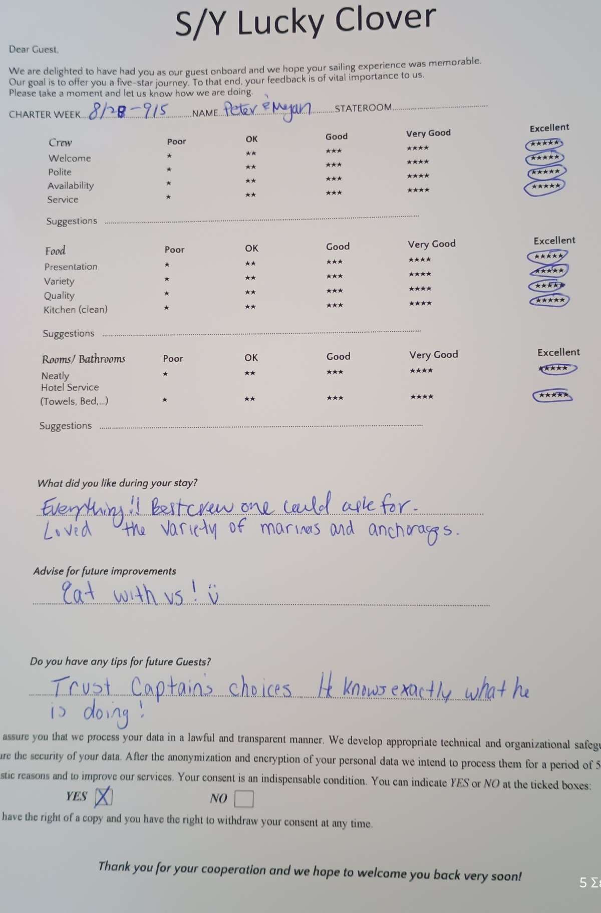 Lucky Clover guest review