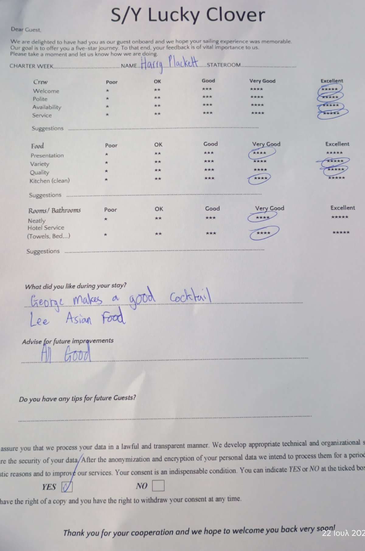 Lucky Clover guest review