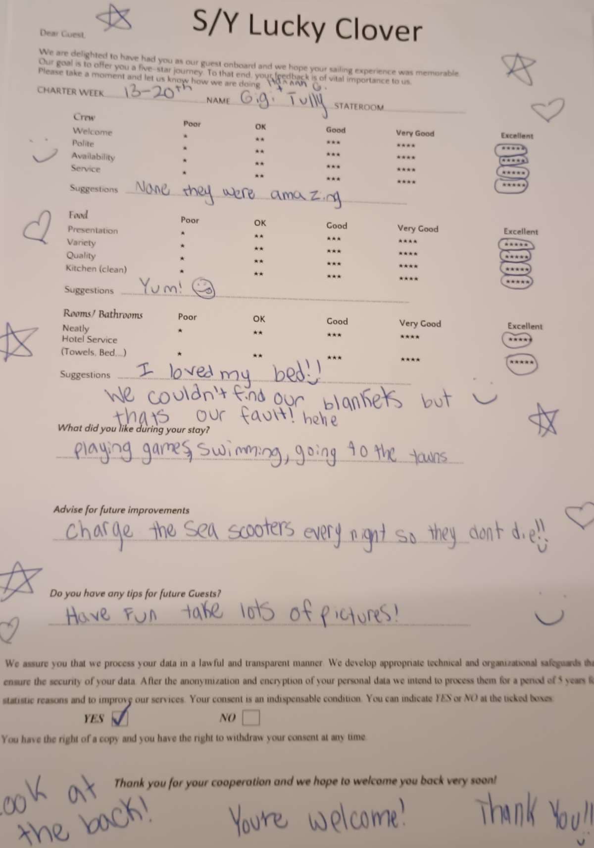 Lucky Clover guest review