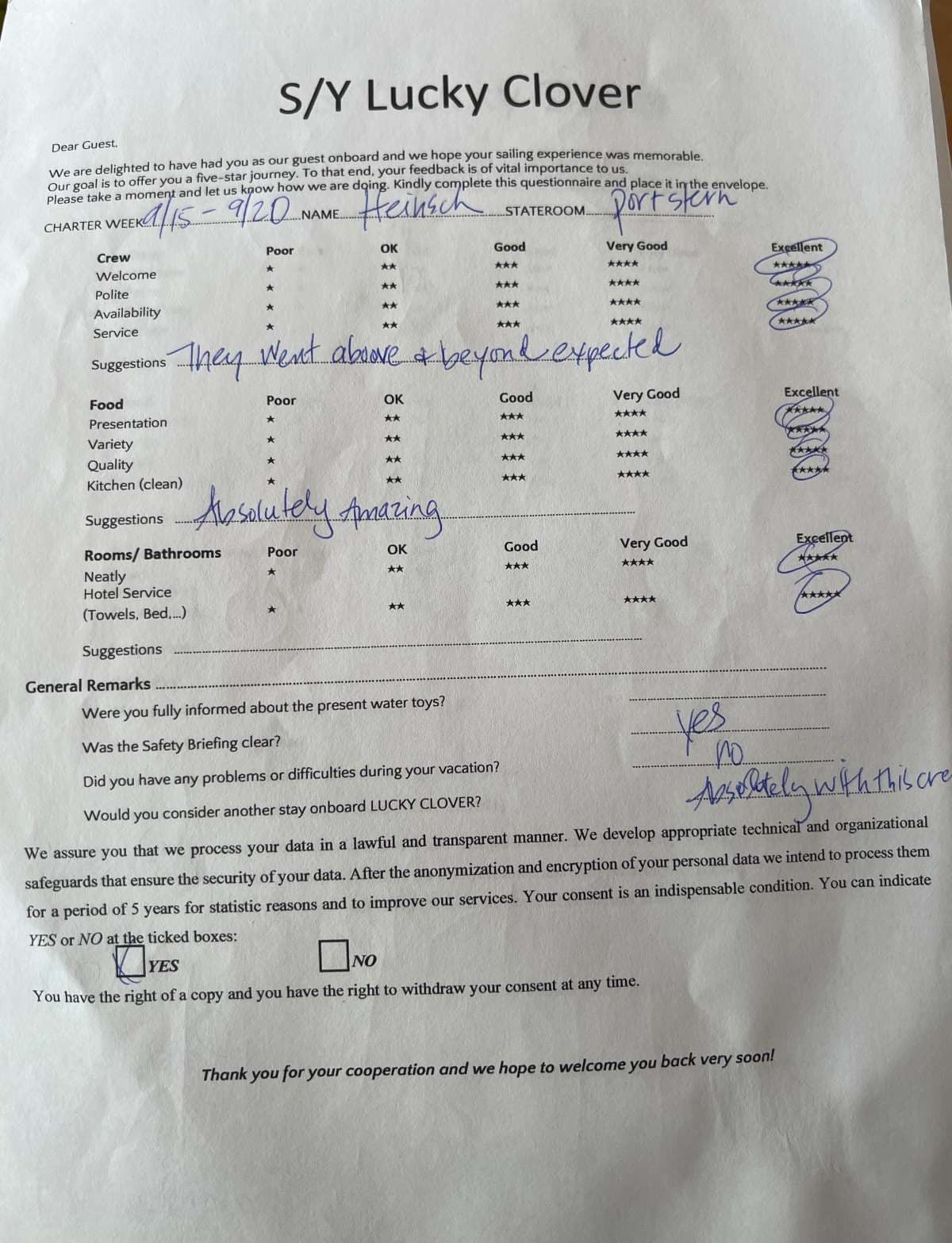 Lucky Clover guest review