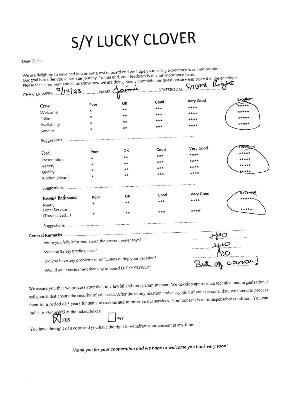 Lucky Clover guest review