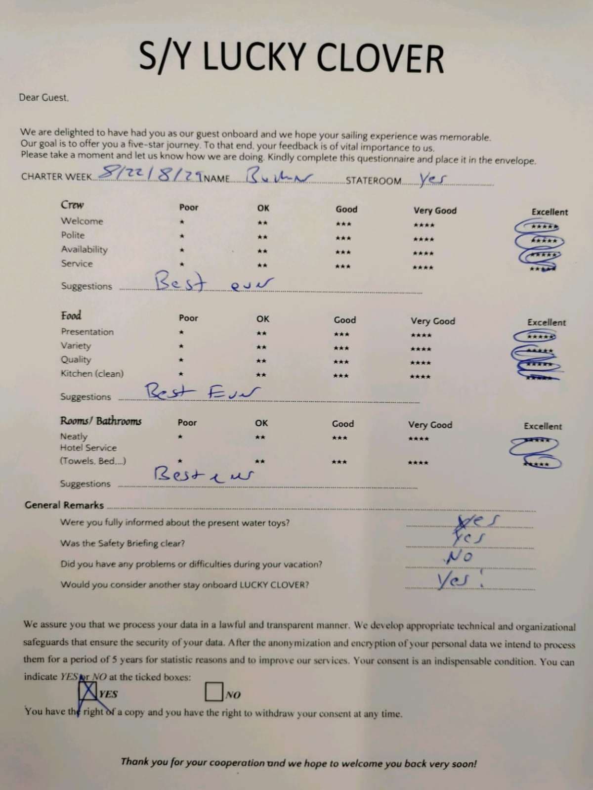Lucky Clover guest review