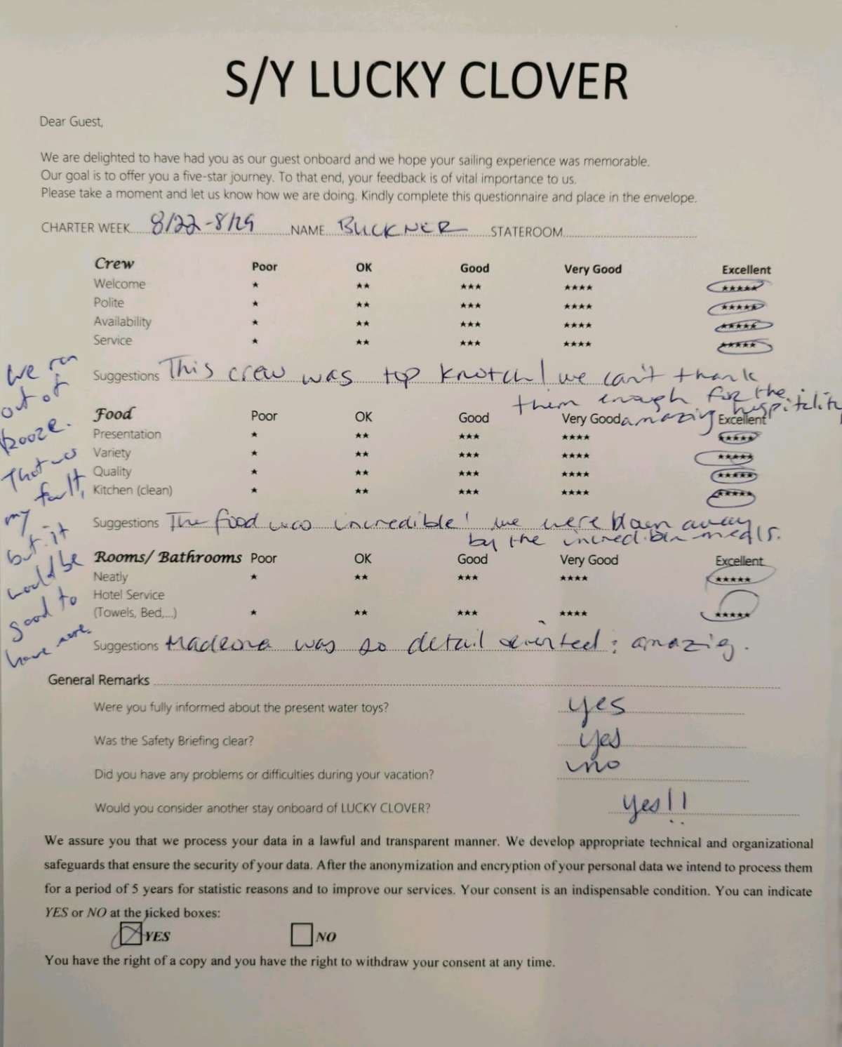 Lucky Clover guest review