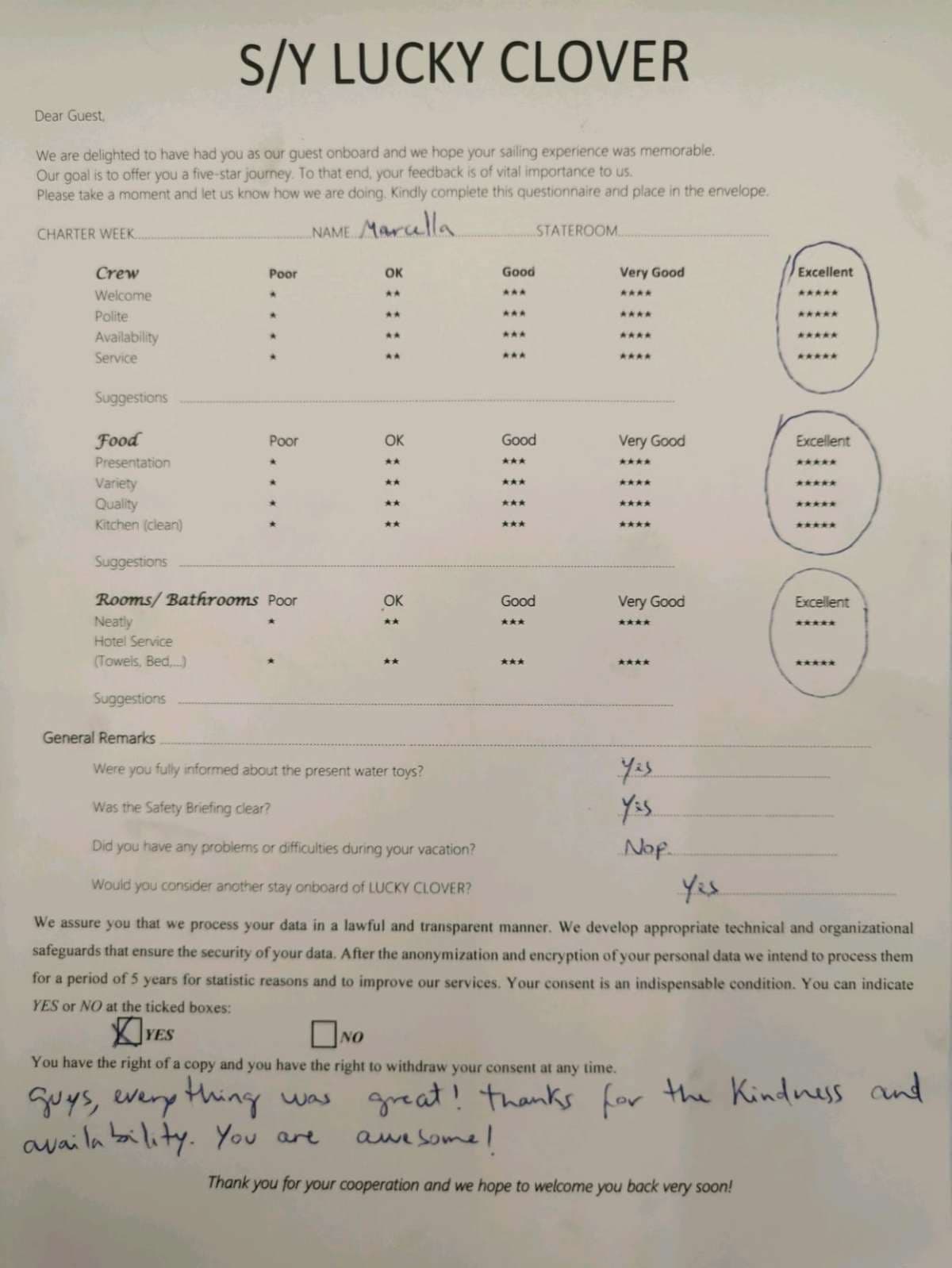 Lucky Clover guest review