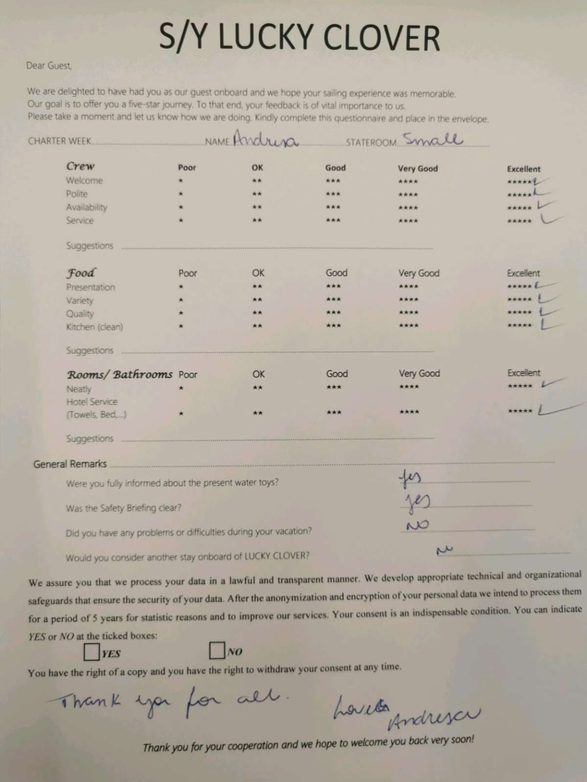 Lucky Clover guest review