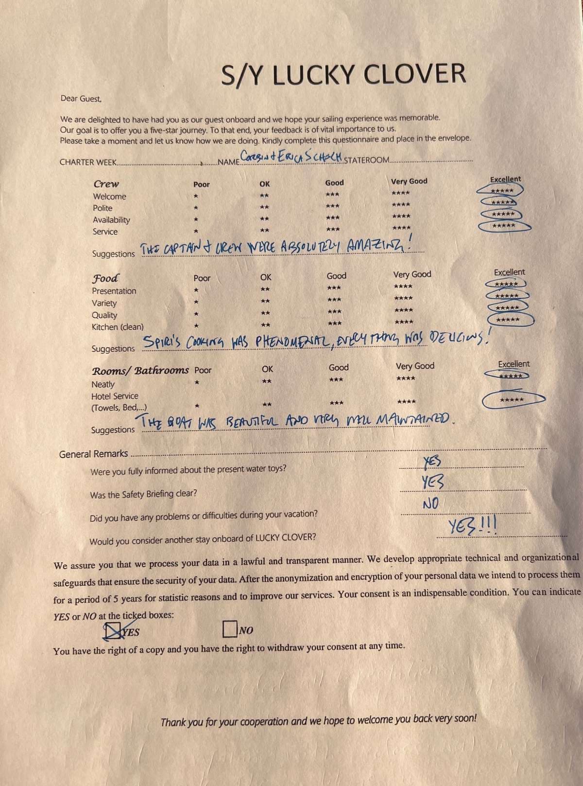 Lucky Clover guest review