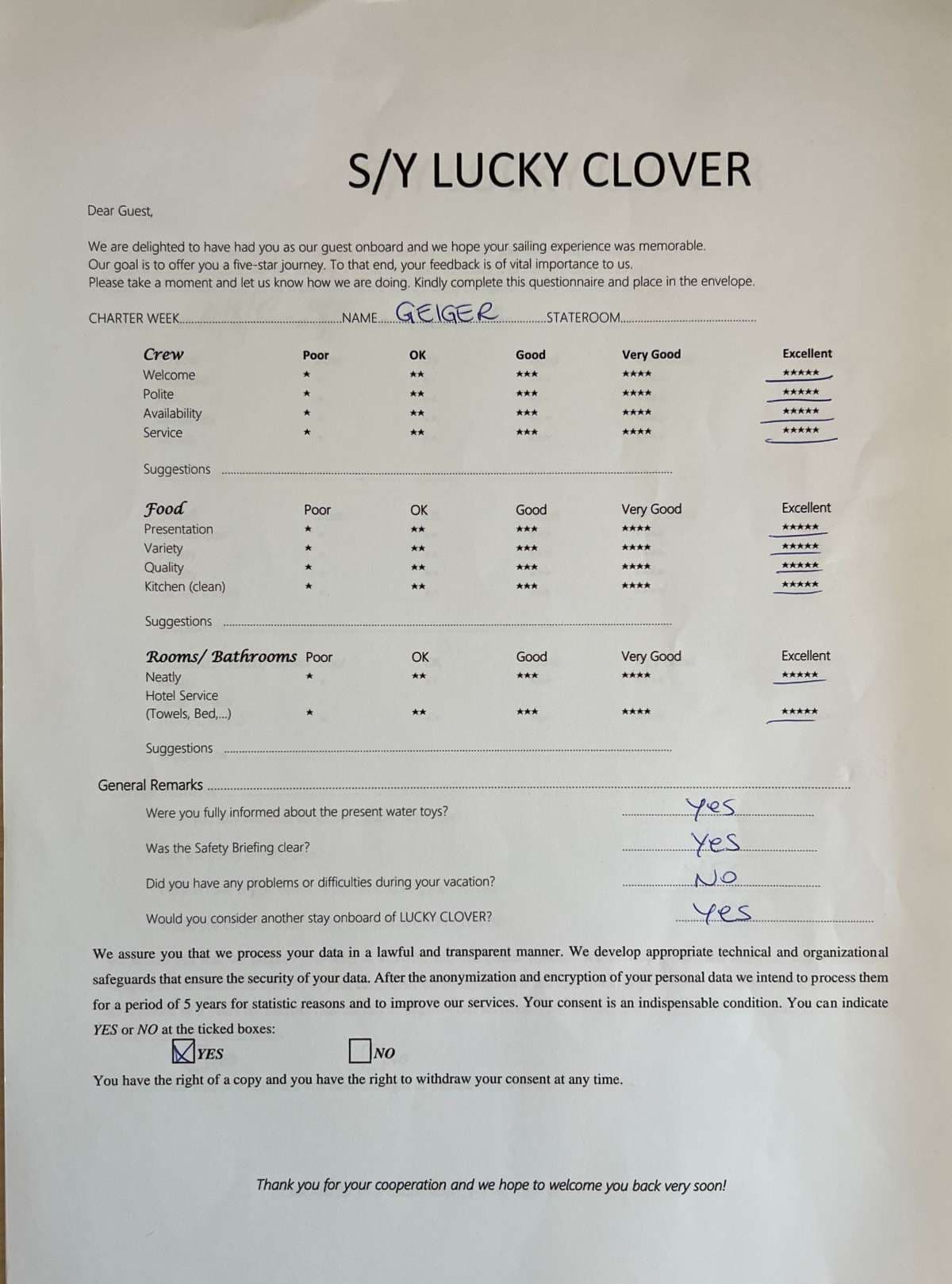 Lucky Clover guest review