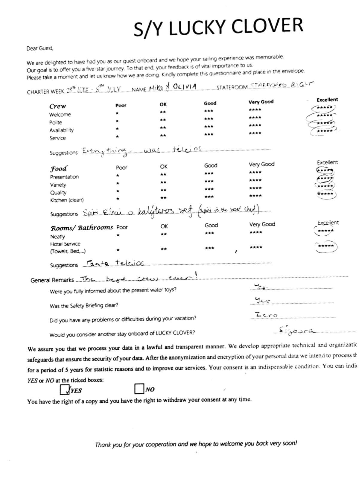 Lucky Clover guest review
