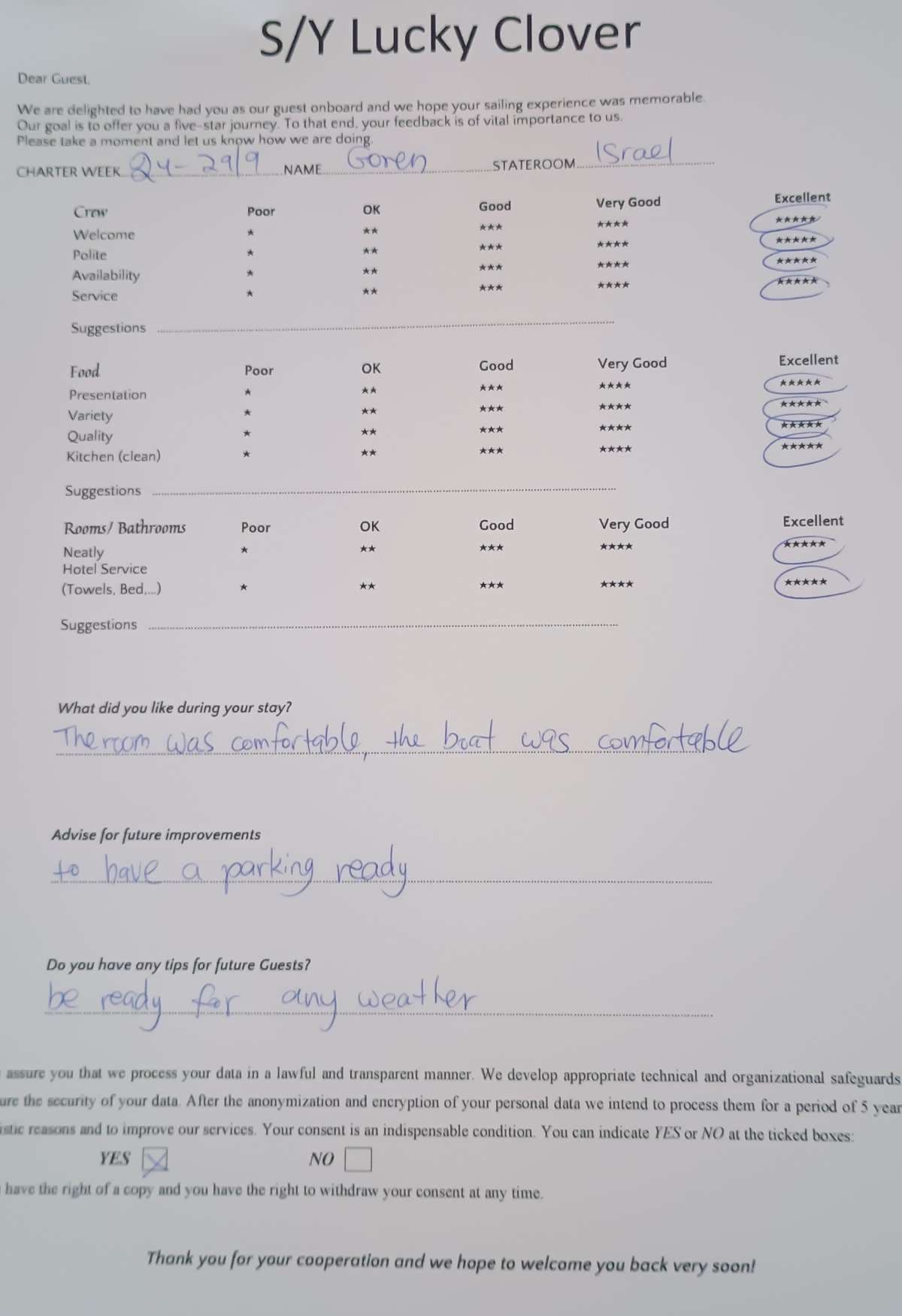 Lucky Clover guest review