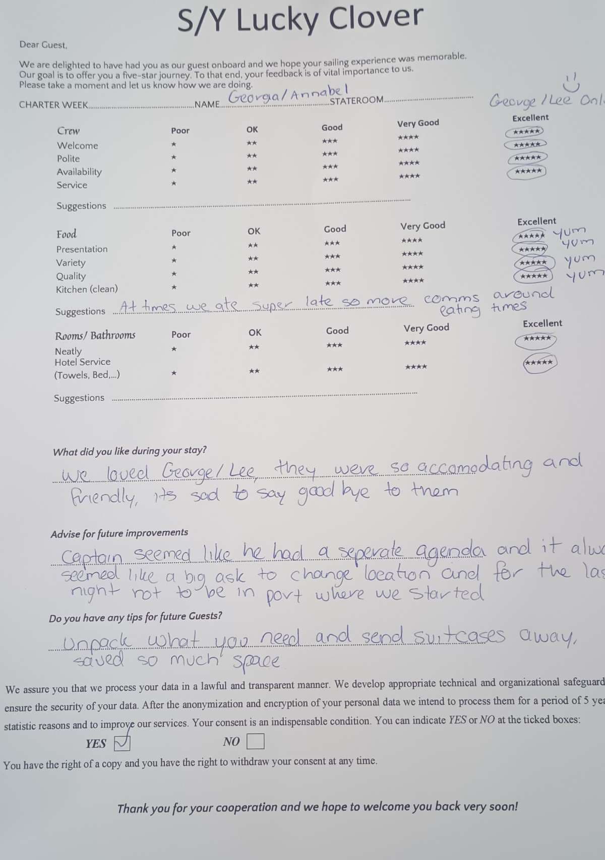 Lucky Clover guest review