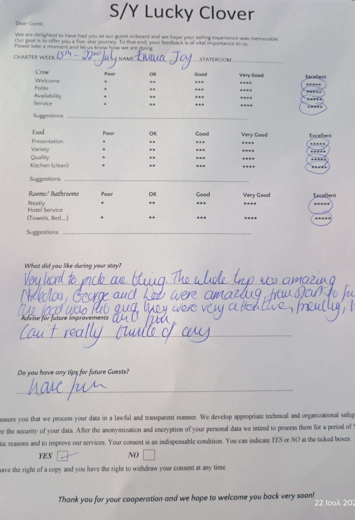 Lucky Clover guest review