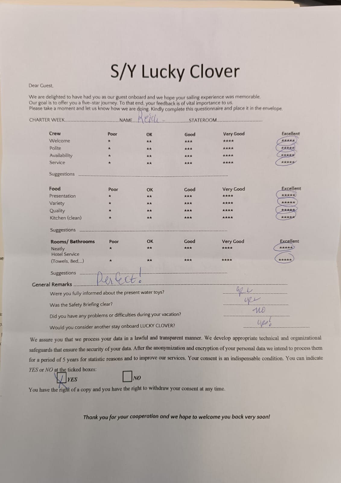 Lucky Clover guest review