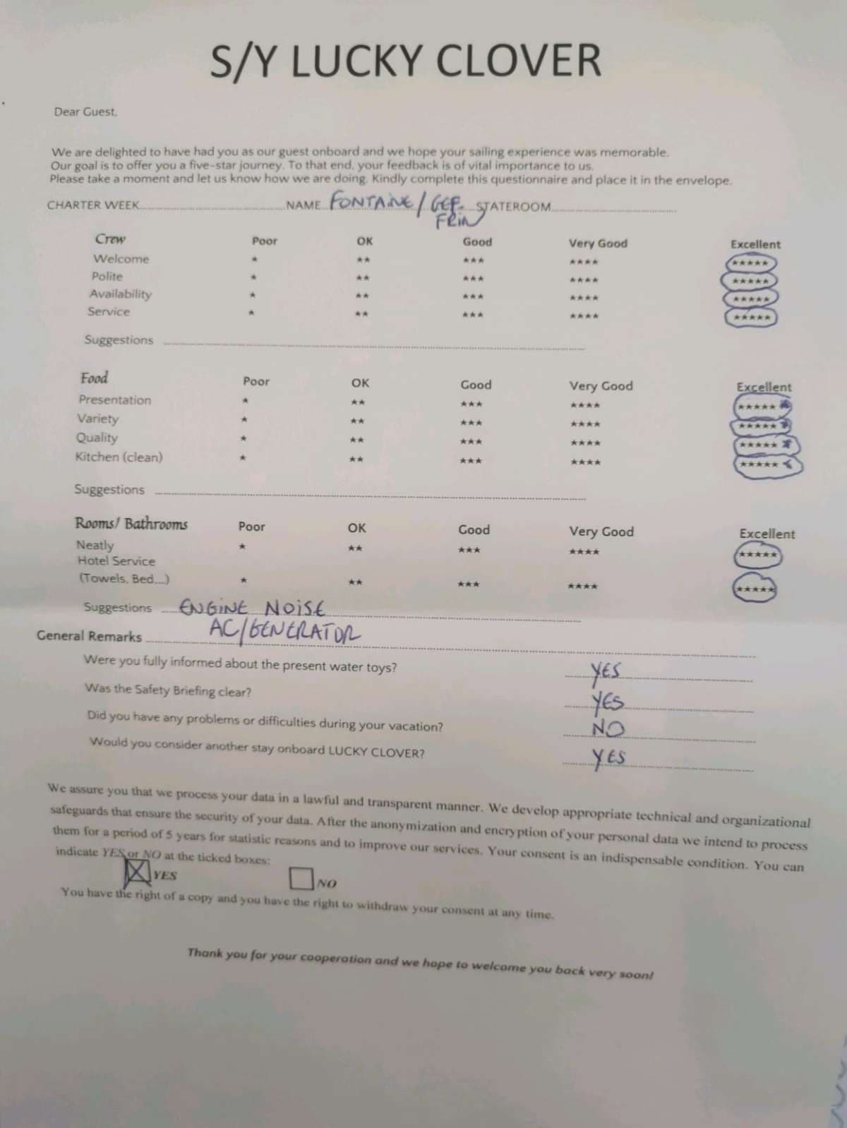 Lucky Clover guest review