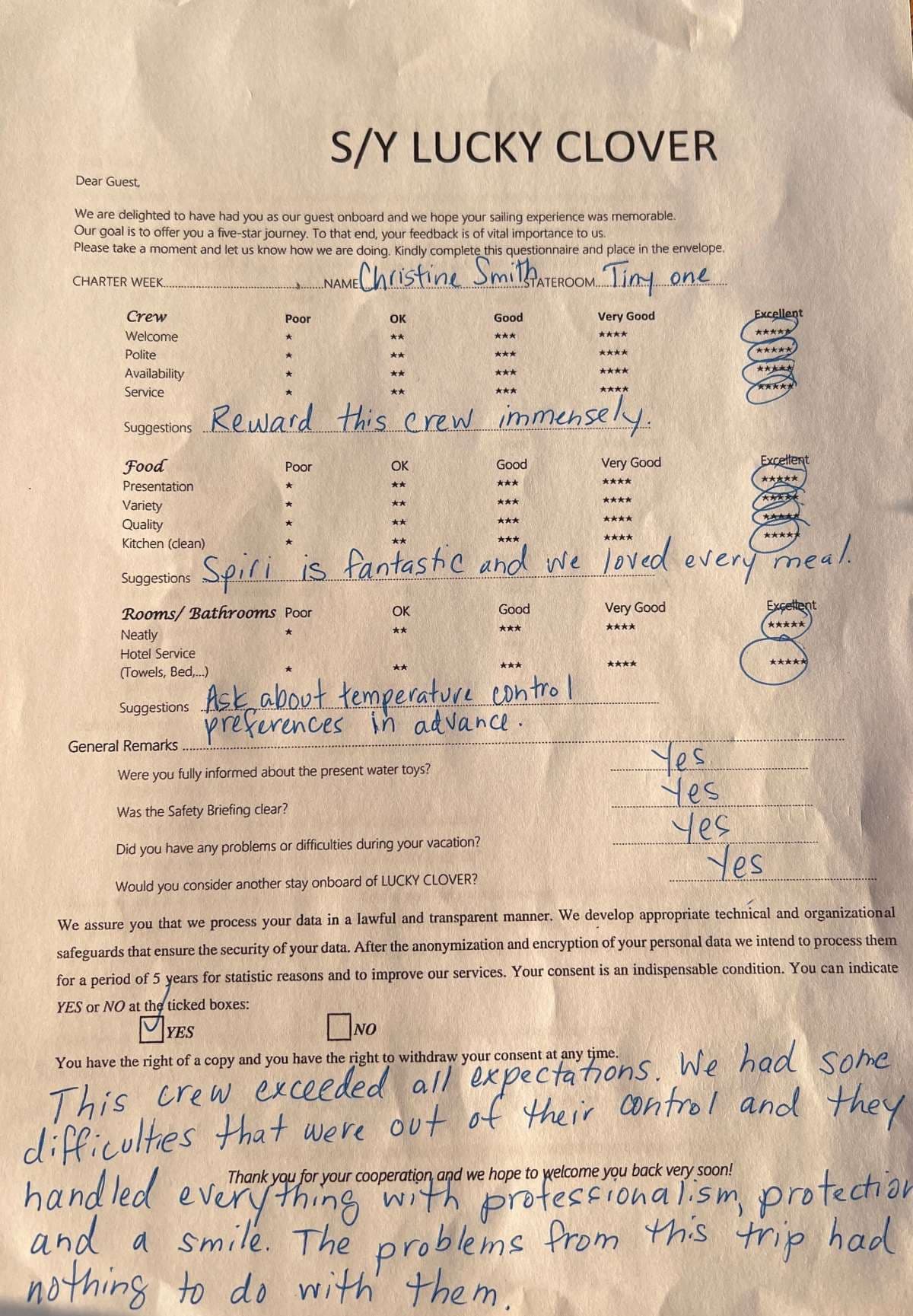 Lucky Clover guest review