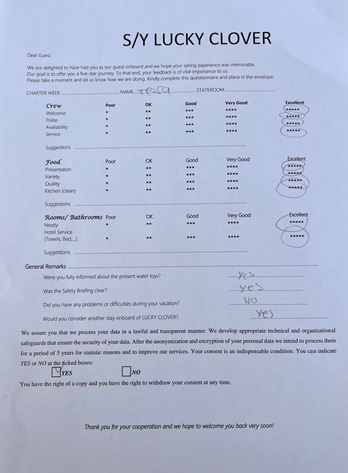 Lucky Clover guest review