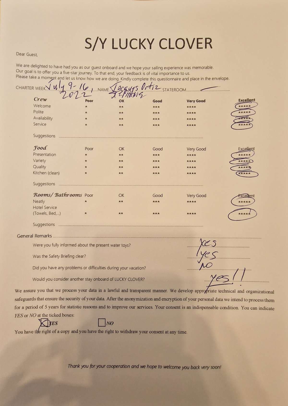 Lucky Clover guest review