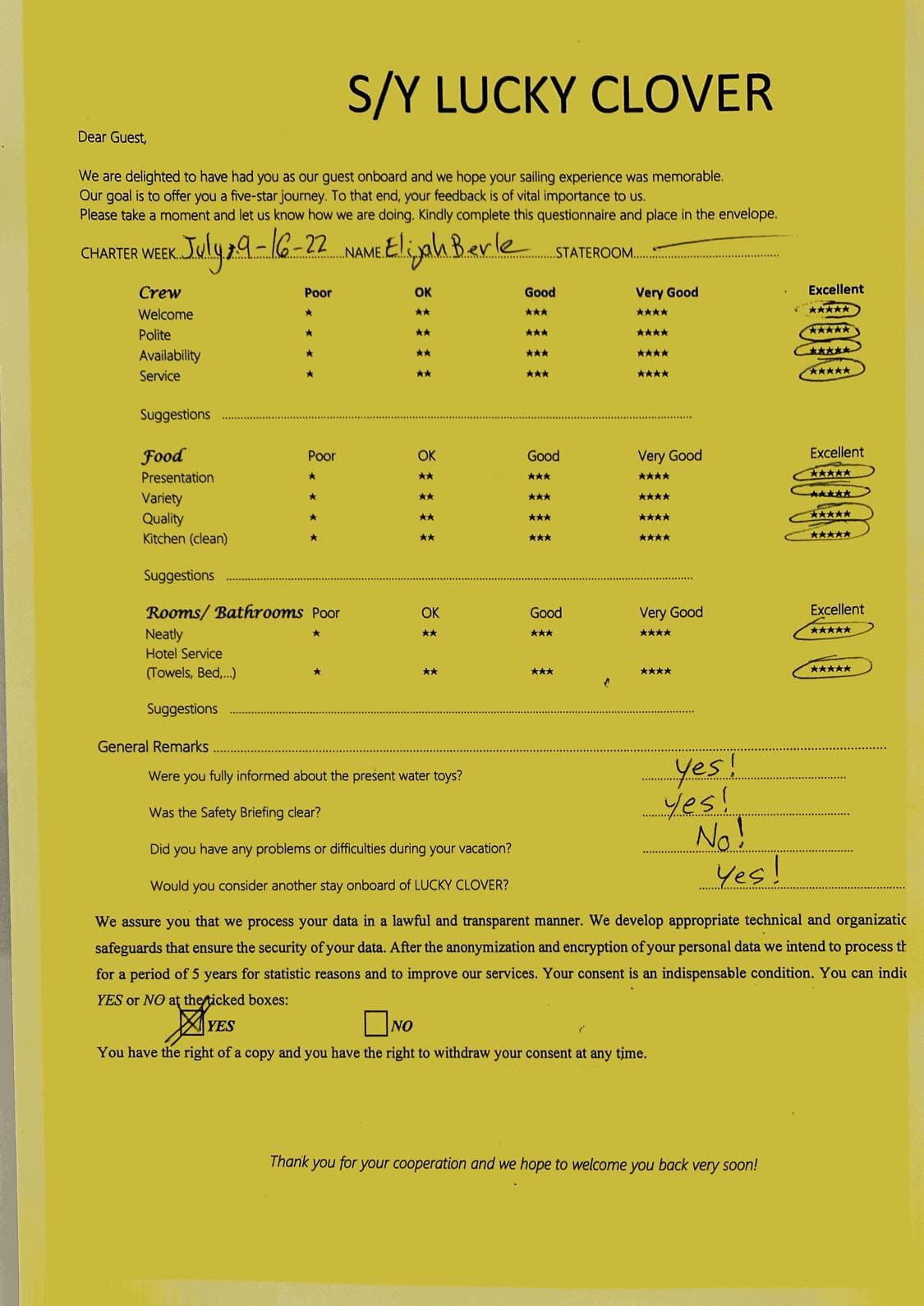 Lucky Clover guest review