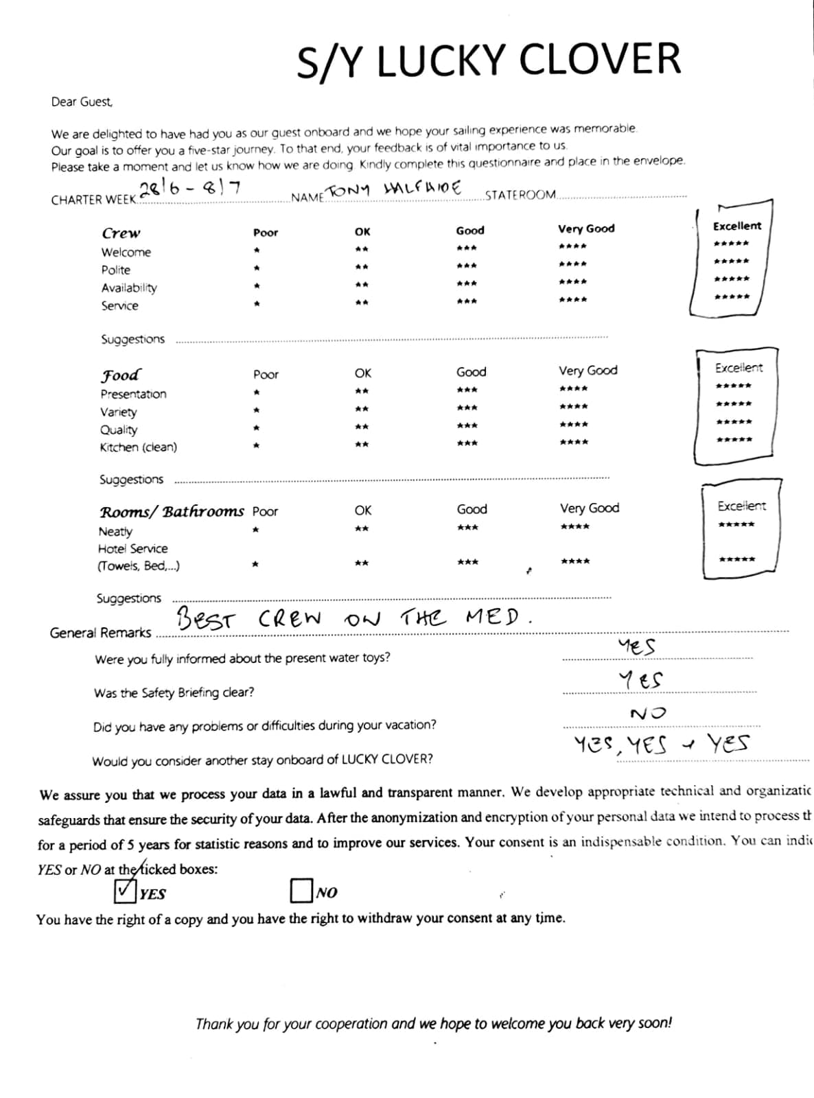 Lucky Clover guest review