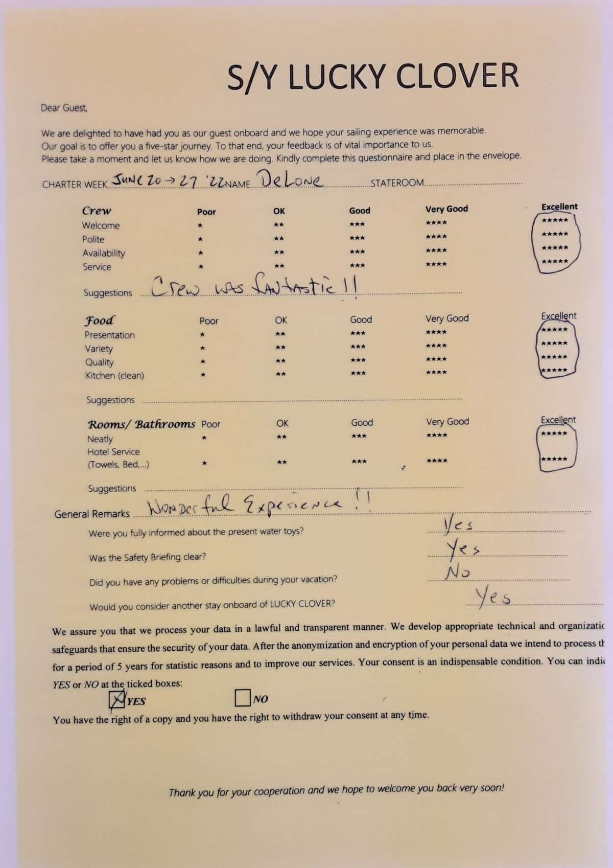 Lucky Clover guest review