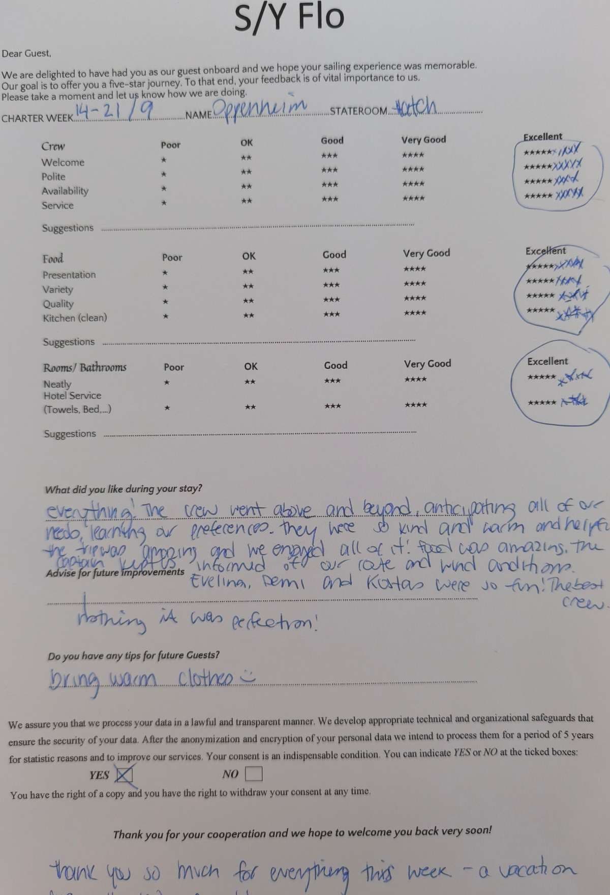 FLO guest review