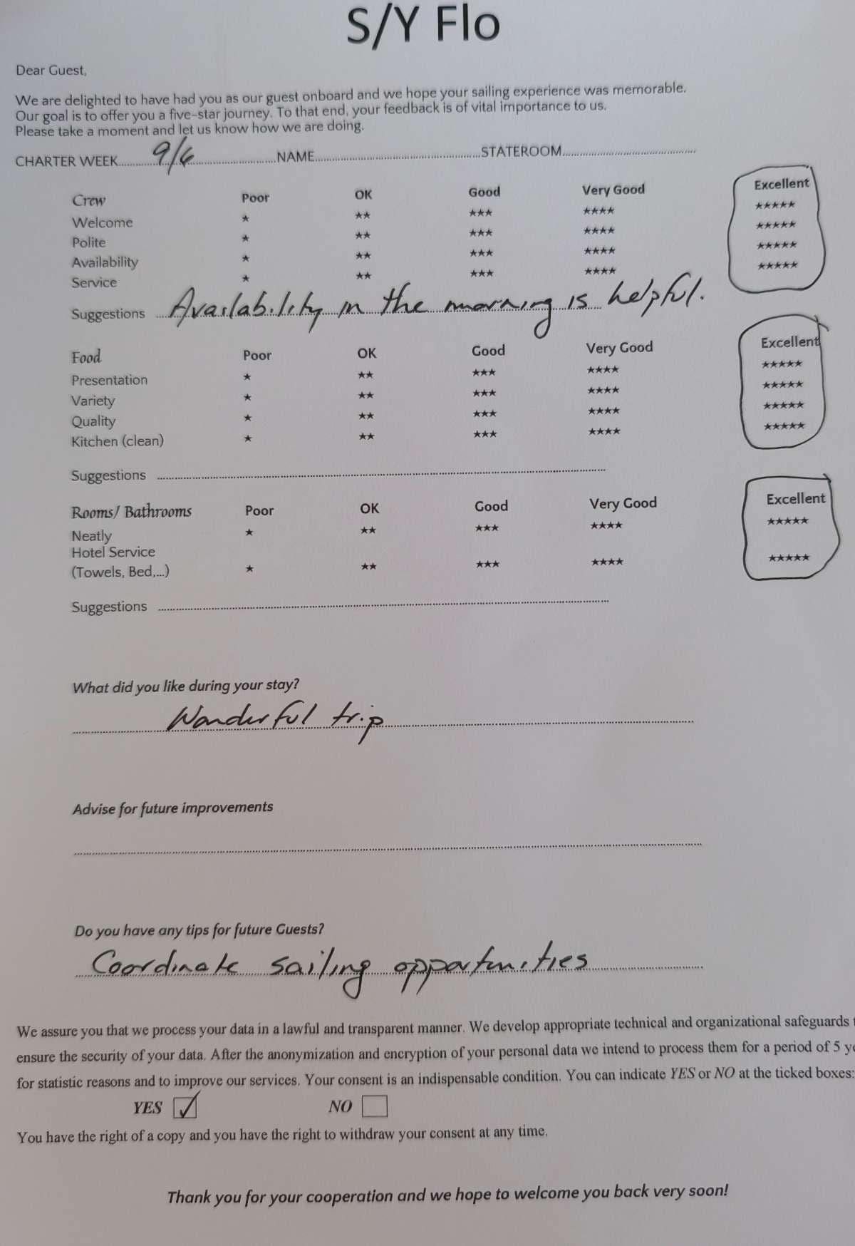 FLO guest review