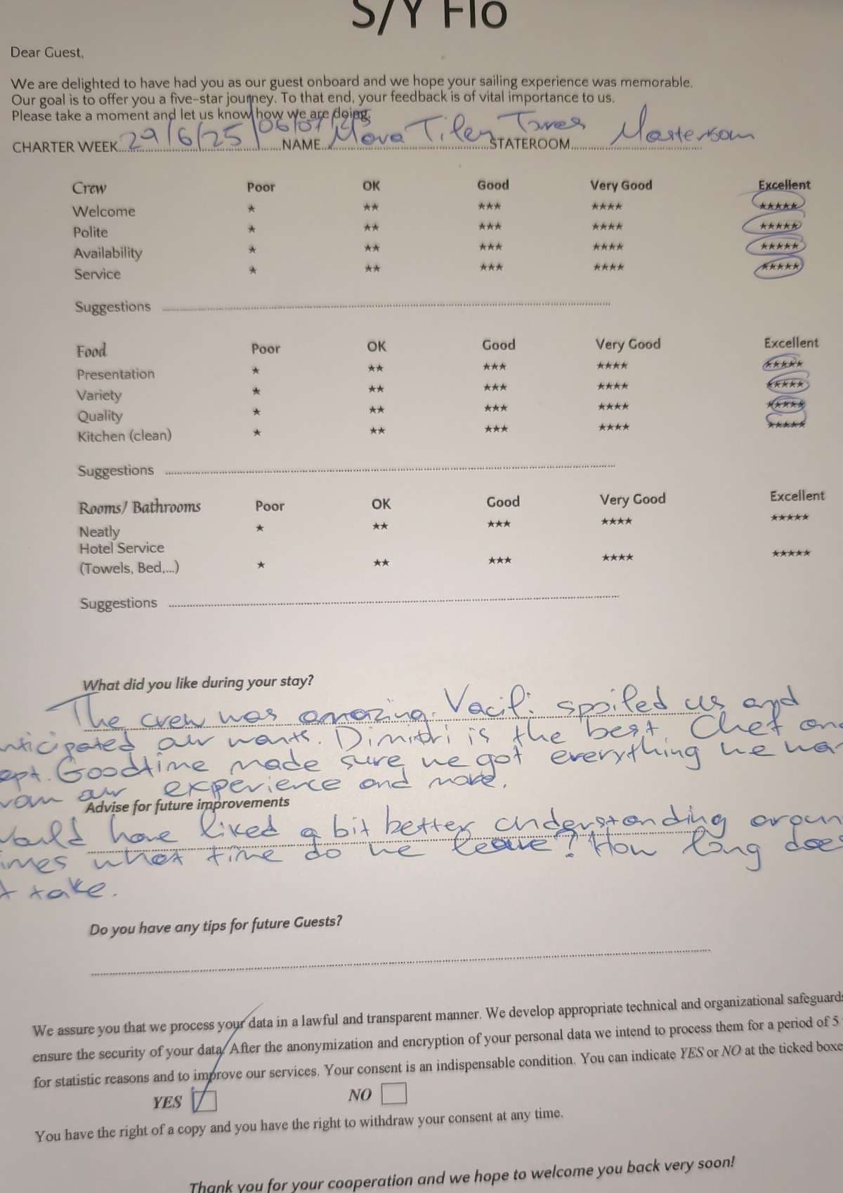 FLO guest review