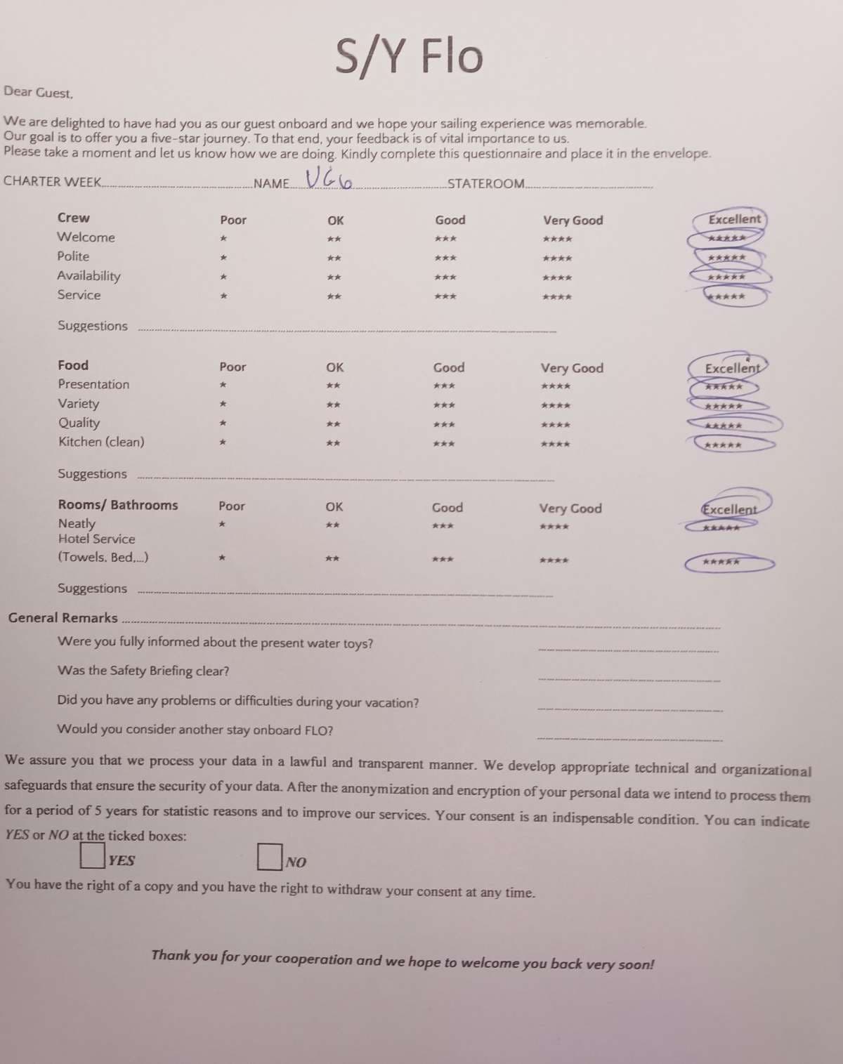 FLO guest review