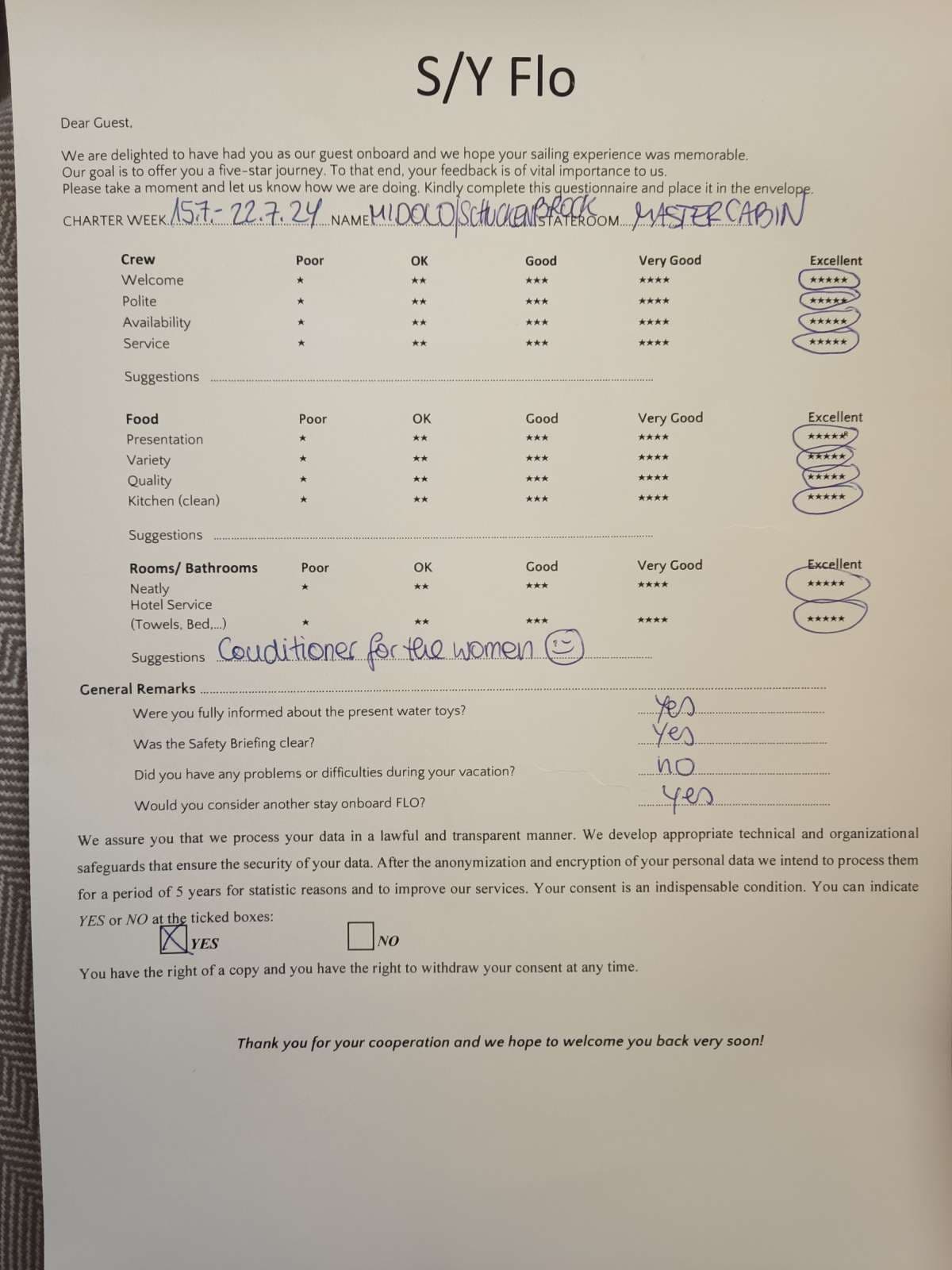 FLO guest review