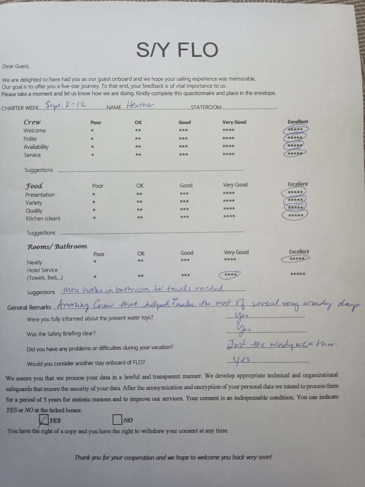 FLO guest review