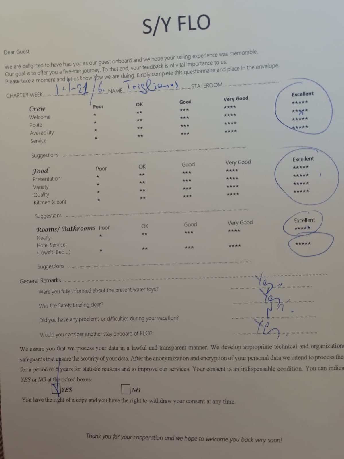 FLO guest review