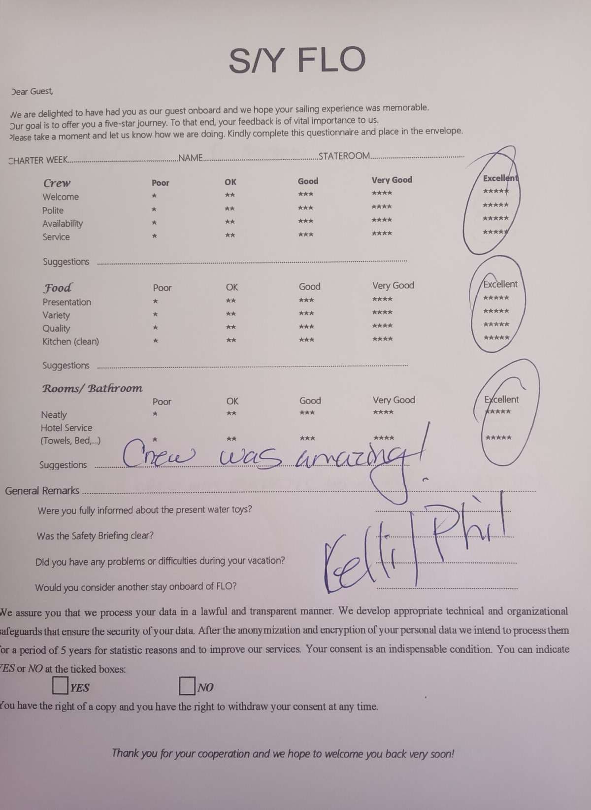 FLO guest review