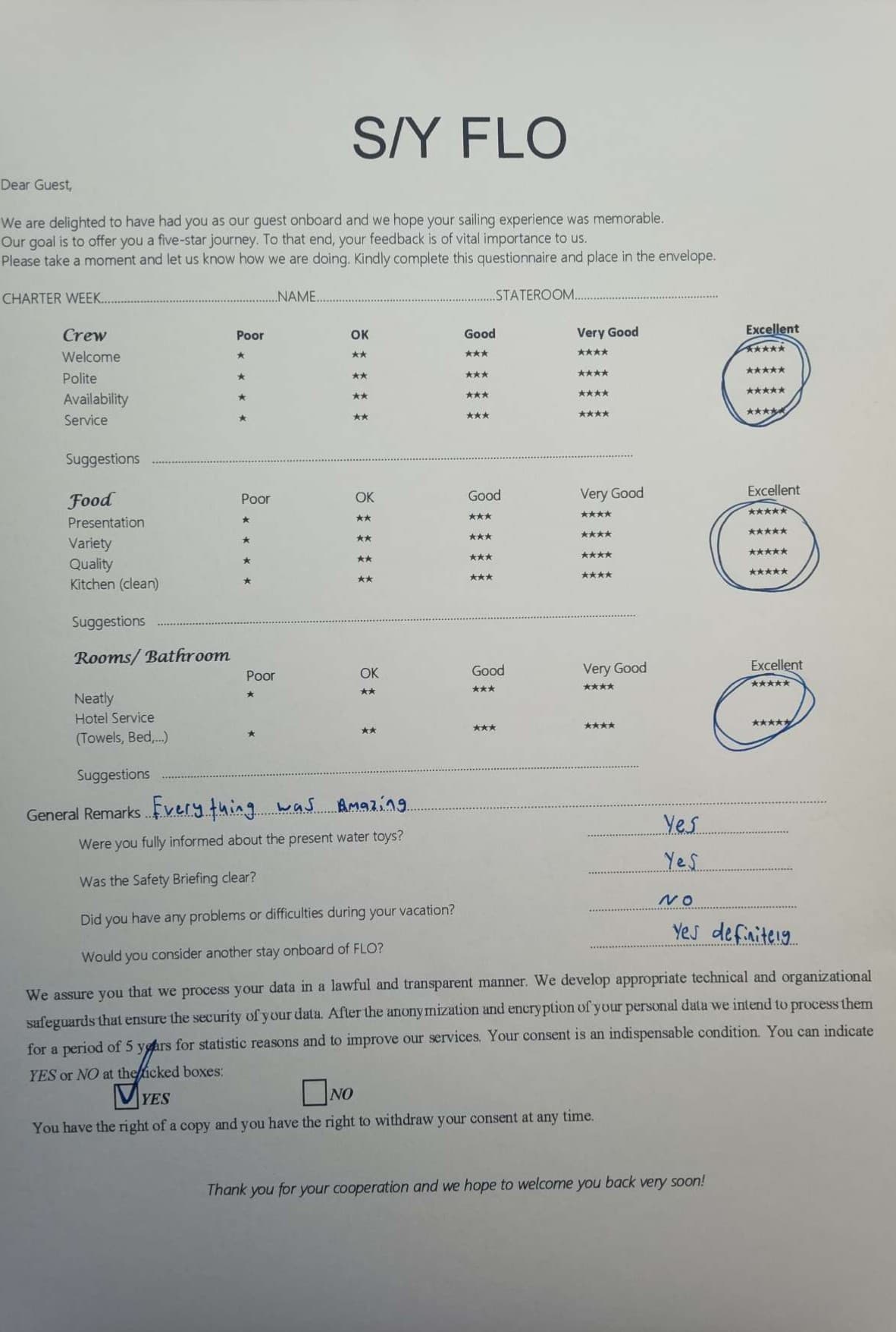 FLO guest review